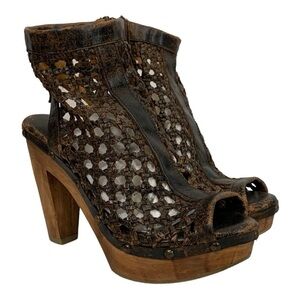 Five Worlds Ana Open Toe Heeled Sandals Size 7 NWOB